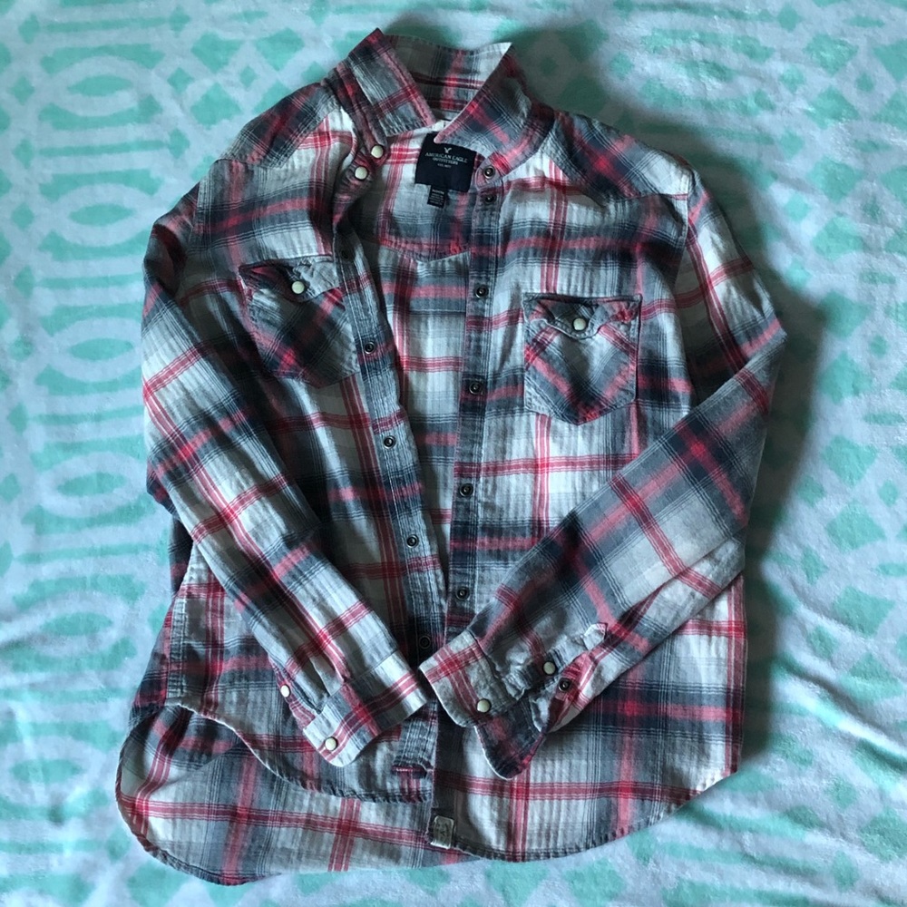 Black and Pink Flannel